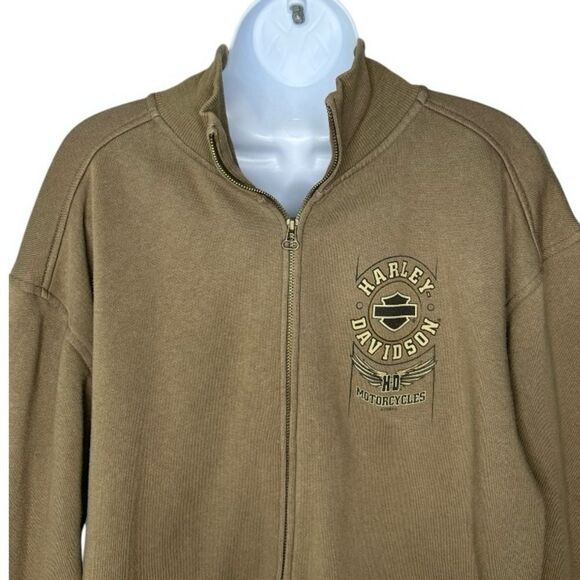 Harley Davidson Men’s XL Full Zip Smoky Mountain Hillbilly HD Sweatshirt - Picture 2 of 7